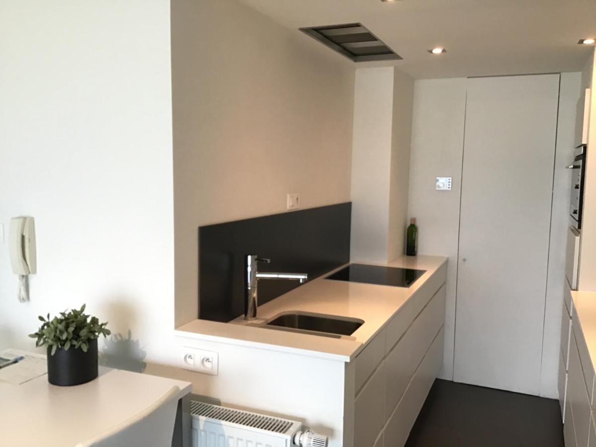 Marjolaine Zeezicht - Nieuwpoort-Bad Met Gratis Garagebox Apartment Bagian luar foto