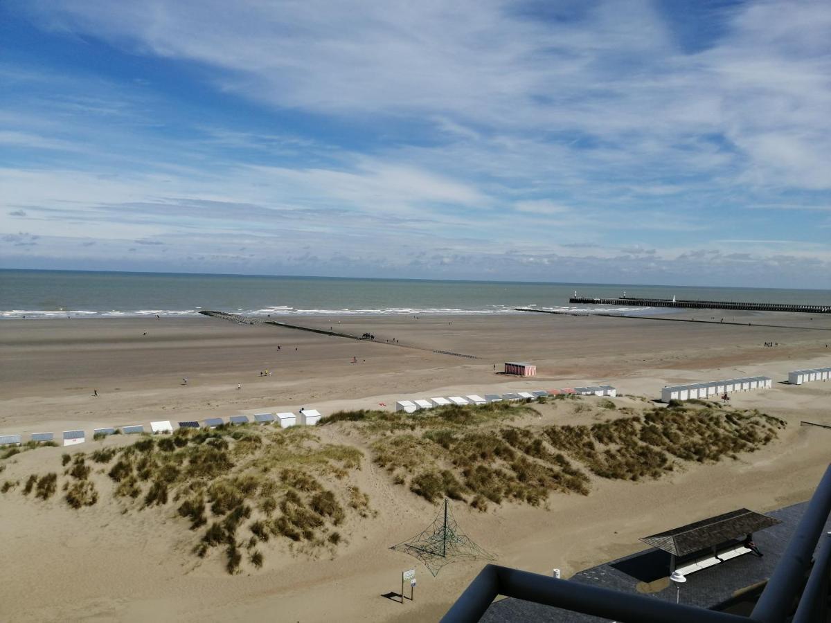 Marjolaine Zeezicht - Nieuwpoort-Bad Met Gratis Garagebox Apartment Bagian luar foto
