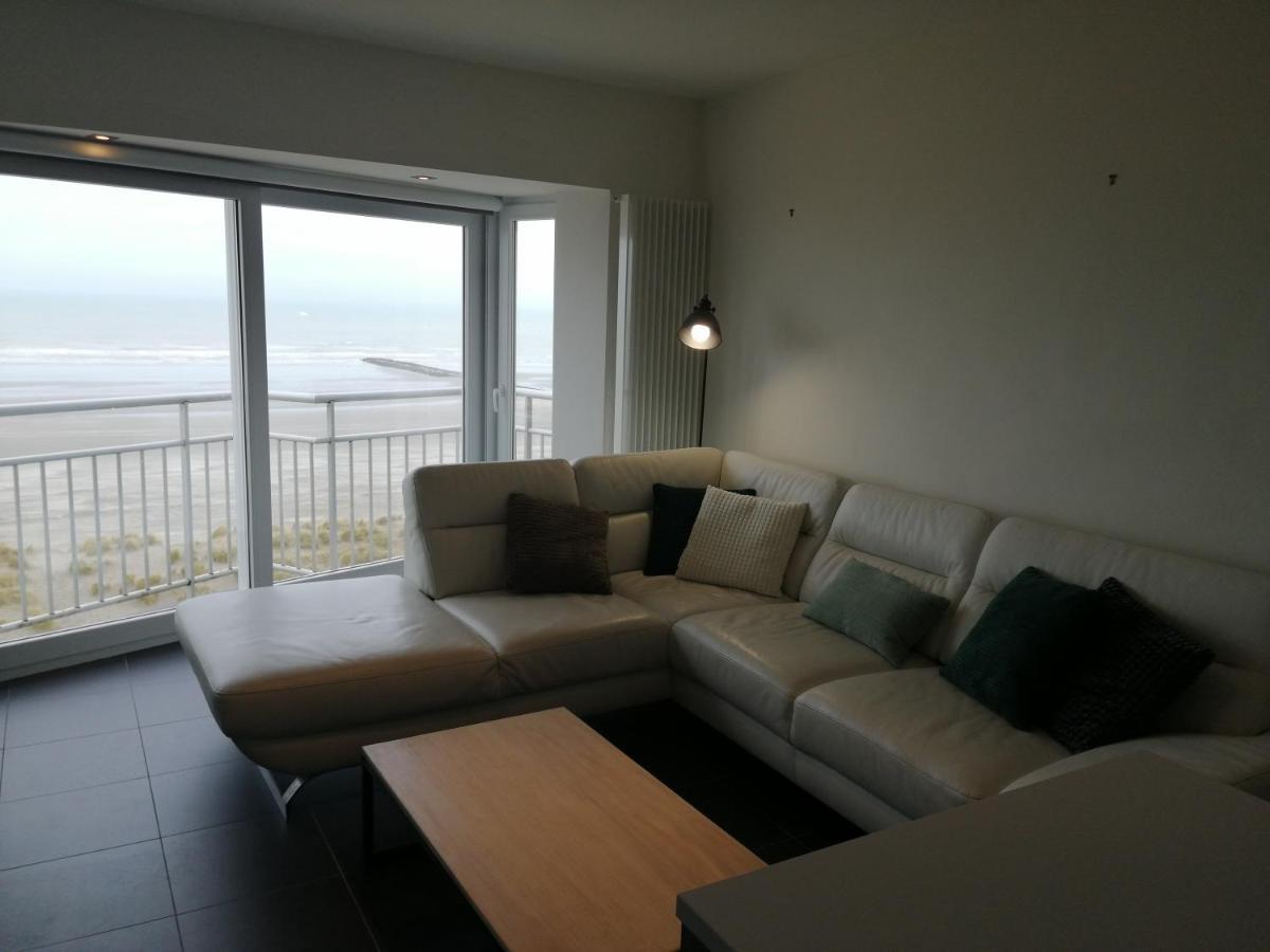 Marjolaine Zeezicht - Nieuwpoort-Bad Met Gratis Garagebox Apartment Bagian luar foto