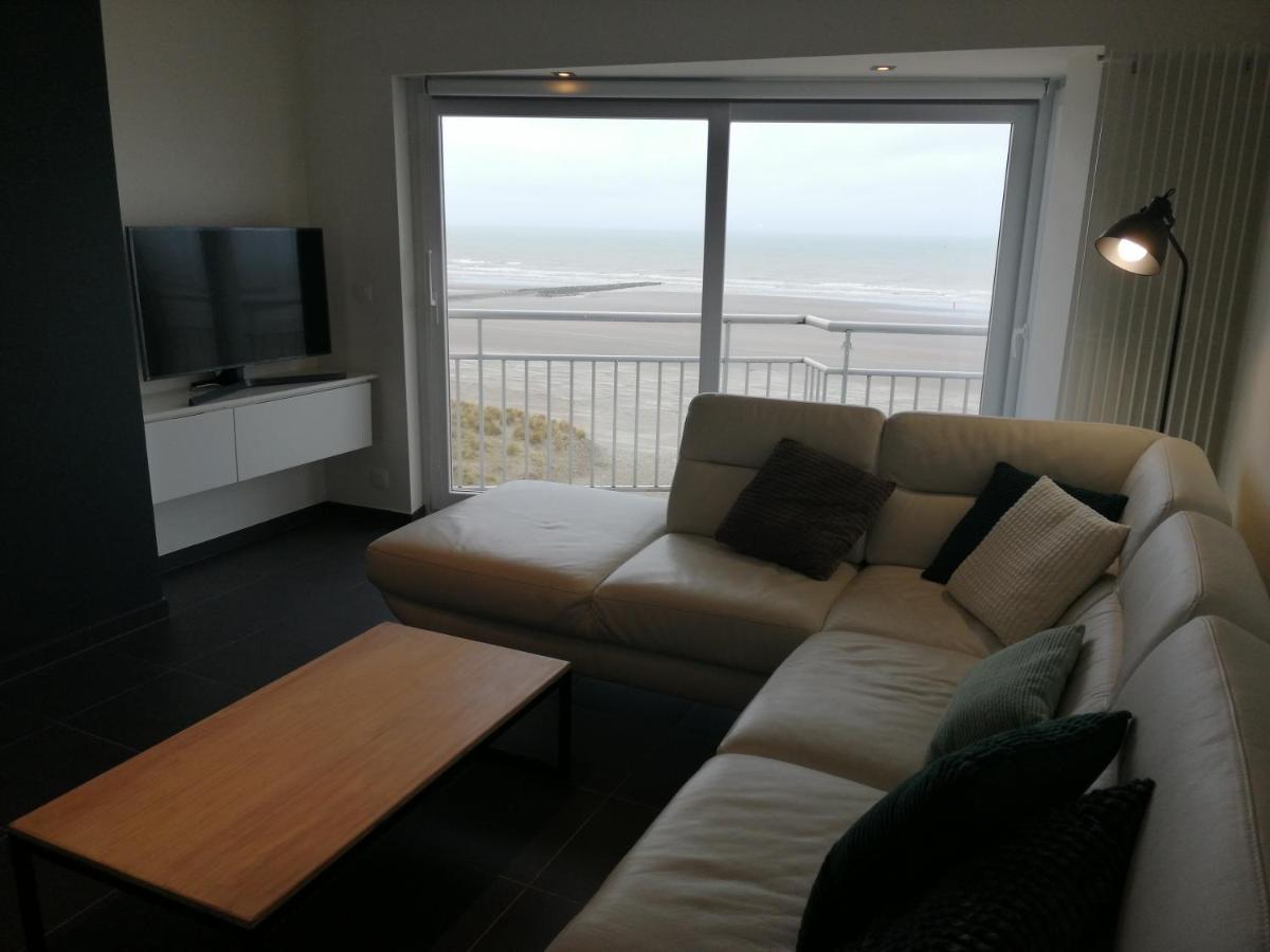 Marjolaine Zeezicht - Nieuwpoort-Bad Met Gratis Garagebox Apartment Bagian luar foto